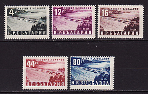 Болгария _, 1952, Стандарт, Плотина им. Коларова, 5 марок